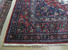 9' X 12' Antique India Oriental Floral Medallion Handmade Wool Rug Organic Dye - Jewel Rugs