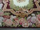 8' X 10' Vintage Handmade French Savonnerie Versailles Wool Rug Beauty # 579 - Jewel Rugs