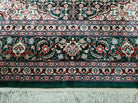 8' X 10' Vintage Fine Handmade India Jaipur Wool Rug Hand knotted Carpet Red - Jewel Rugs