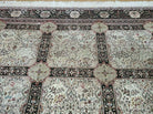 8' X 10' Vintage Ultra Fine Handmade Pakistani Panel Wool Rug Carpet Beige Nice - Jewel Rugs