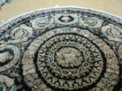 8' X 8' Vintage Handmade Chinese Savonnerie Versailles Pattern Wool Rug Carpet - Jewel Rugs