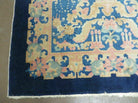 4' X 7' Antique Handmade Chinese Fette Peking Art Deco Wool Rug Butterfly Dragon - Jewel Rugs