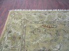 8' X 11' Vintage Handmade Hooked Rug Wool Indian Agra Design Flowers Nice - Jewel Rugs