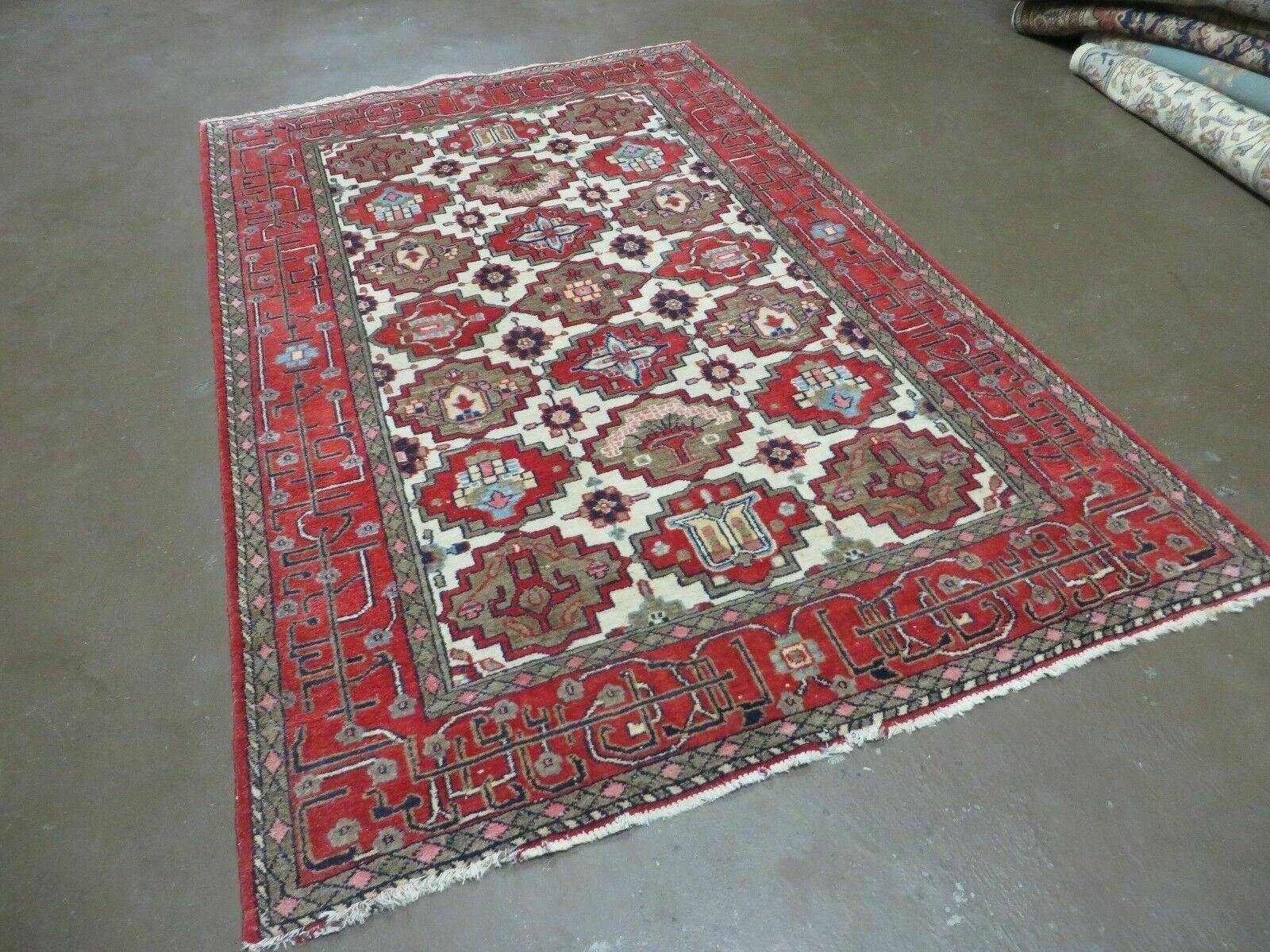 4' X 6' Antique Handmade Turkish Anatolian Wool Rug Vegetable Dyes - Jewel Rugs