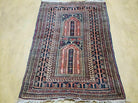 3' X 4' 3" Vintage Handmade Pakistan Balouchi Balouch Tribal Wool Rug Nice - Jewel Rugs