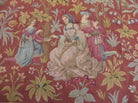 4' X 5' Antique Tapestry Belgium Handmade Petitpoint Needlepoint One Of A Kind - Jewel Rugs