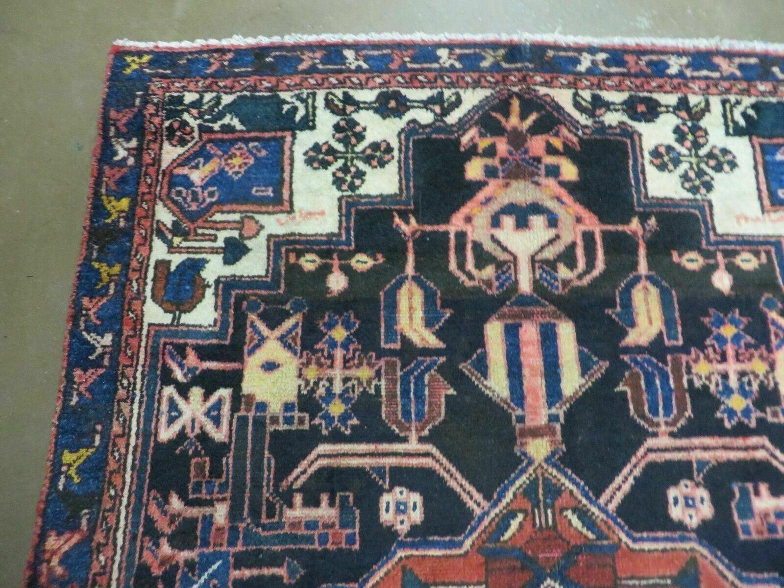 4' X 7' Antique 1920 Handmade Turkish Anatolian Wool Rug Veg Dye Nice - Jewel Rugs