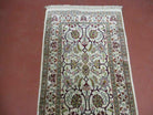 2' X 9.5' Vintage Handmade Fine Turkish Hereke Silk Rug Runner - Jewel Rugs