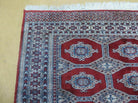 4' X 6' Vintage Handmade Pakistan Turkoman Bokhara Fine Woven Wool Rug Nice - Jewel Rugs