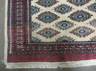 4' X 6' Vintage Handmade Bokhara Turkoman Pakistan Wool Rug Carpet Nice # 534B - Jewel Rugs