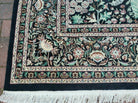 9' X 12' One-Of-A-Kind William Pakistan Oriental Hand-Knotted Wool Green Black - Jewel Rugs