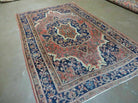 4' X 7' Antique Handmade India Oriental Wool Rug Fine Floral Vegetable Dyes Wow - Jewel Rugs