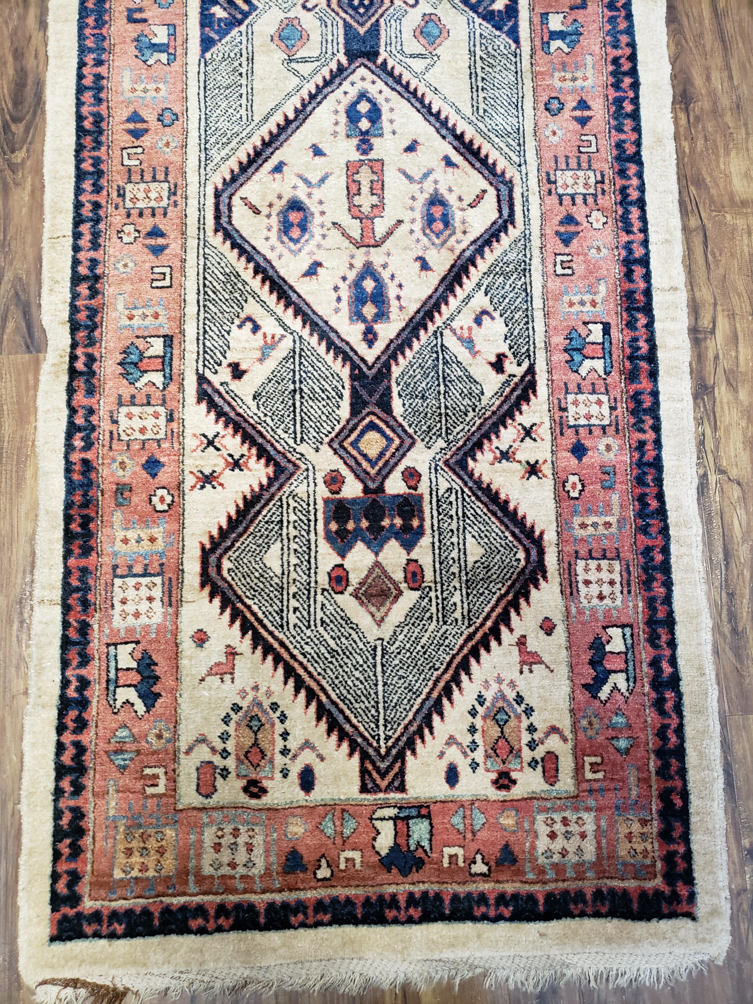 3' X 12' 2" Antique Handmade Turkish Wool Oriental Rug Runner Carpet Camel Hair - Jewel Rugs