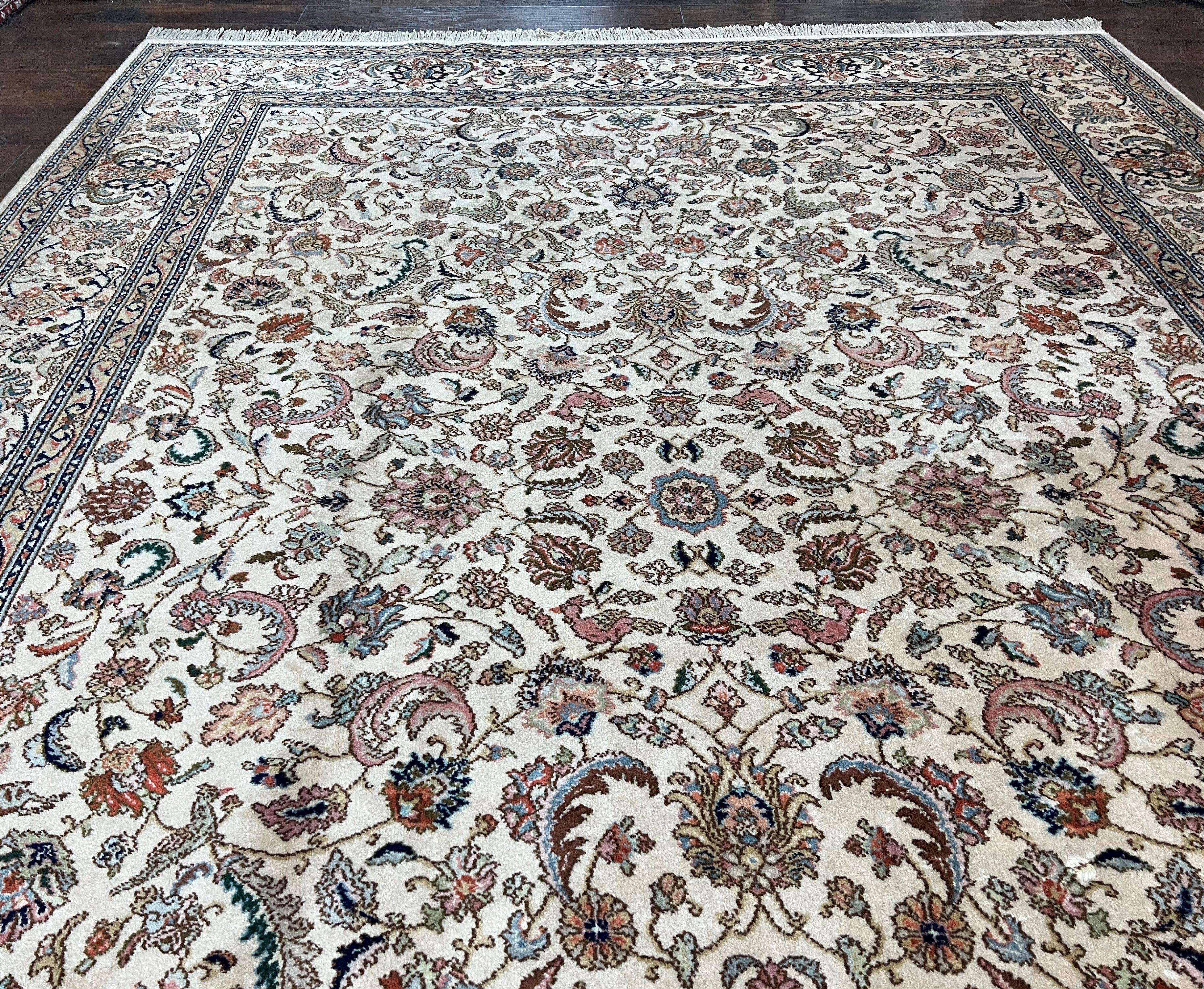 10x14 Karastan Rug Tabriz Design #738, Original Collection 700 Series, Vintage Karastan Wool Carpet, Large Karastan Area Rug - Jewel Rugs