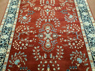 4' X 6' Vintage Handmade Pakistani Rug Highly Detailed Red - Jewel Rugs