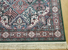 4' 1" X 5' 7" Karastan 500-1123 Green Joshagan Wool Rug Belgium Kara Shah - Jewel Rugs