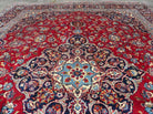 10' X 13' Handmade Authentic Traditional Red Oriental Wool Rug Decorative Nice Vegetable Dyes - Jewel Rugs