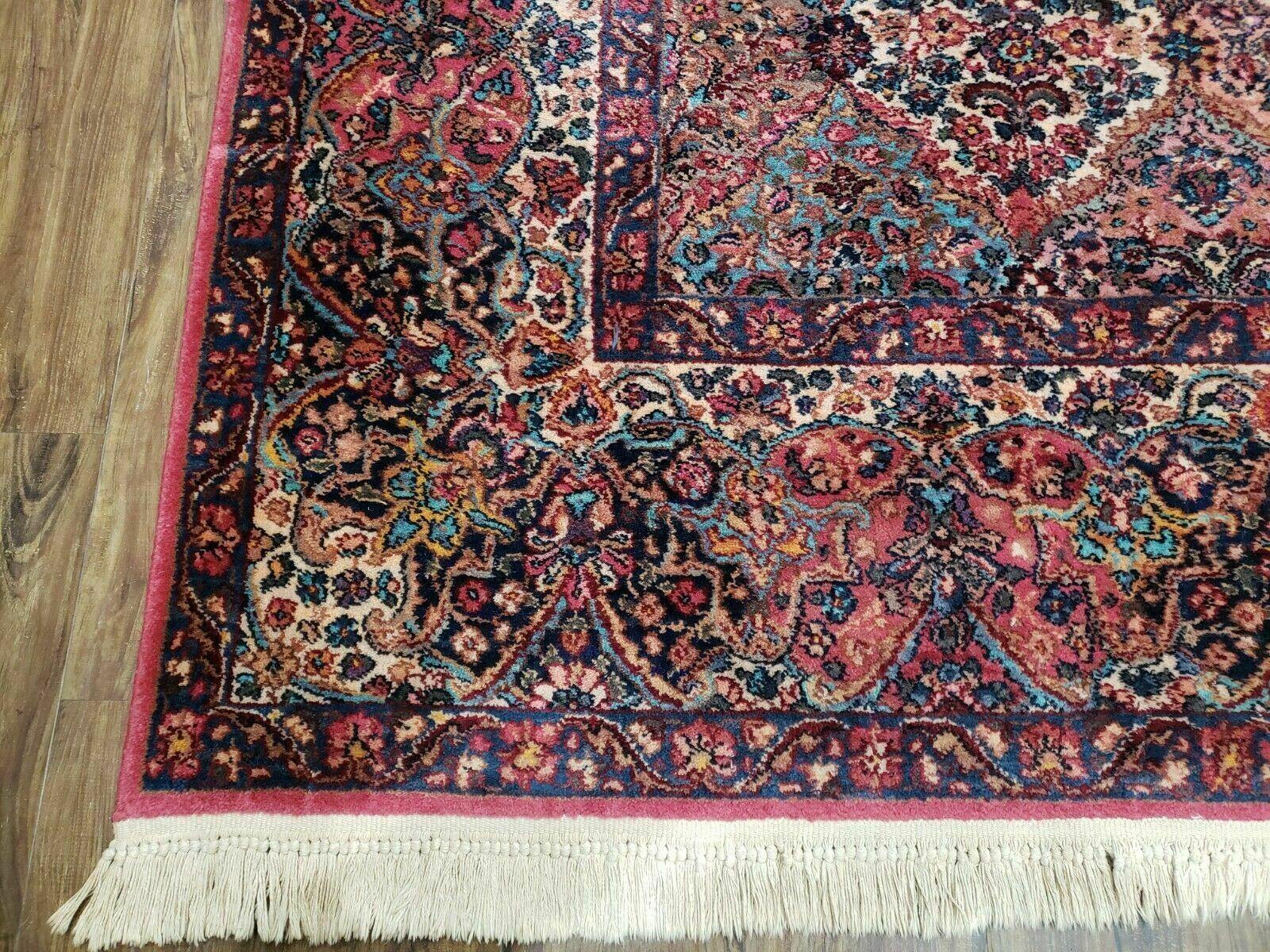 8' 8" X 15' Karastan Multicolor Panel Kirman # 717 Wool Rug American Beauty - Jewel Rugs