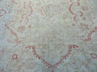 6' X 9' Handmade Turkish Oushak Floral Wool On Cotton Rug Nice - Jewel Rugs