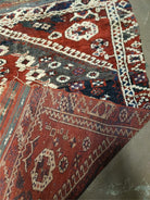 4' X 4' 4" Antique Handmade Turkish Oriental Bergema Wool Veg Dyes Tribal Collectible Rug - Jewel Rugs