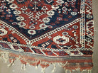 4' X 4' 4" Antique Handmade Turkish Oriental Bergema Wool Veg Dyes Tribal Collectible Rug - Jewel Rugs