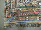 4' X 6' Antique Handmade Caucasian Geometric Tribal Oriental Wool Rug Nice - Jewel Rugs