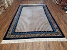 6' X 9' Handmade Art Deco Chinese Peking Wool Rug Ningxia Carpet - Jewel Rugs