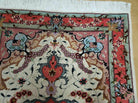 3' X 4' Ultra Fine Handmade Authentic Floral Allover Top Quality Oriental Wool Rug Silk Accents Top Quality Pair B - Jewel Rugs