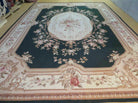 10' X 14' Handmade French Aubusson Savonnerie Design Needlepoint Rug Nice - Jewel Rugs