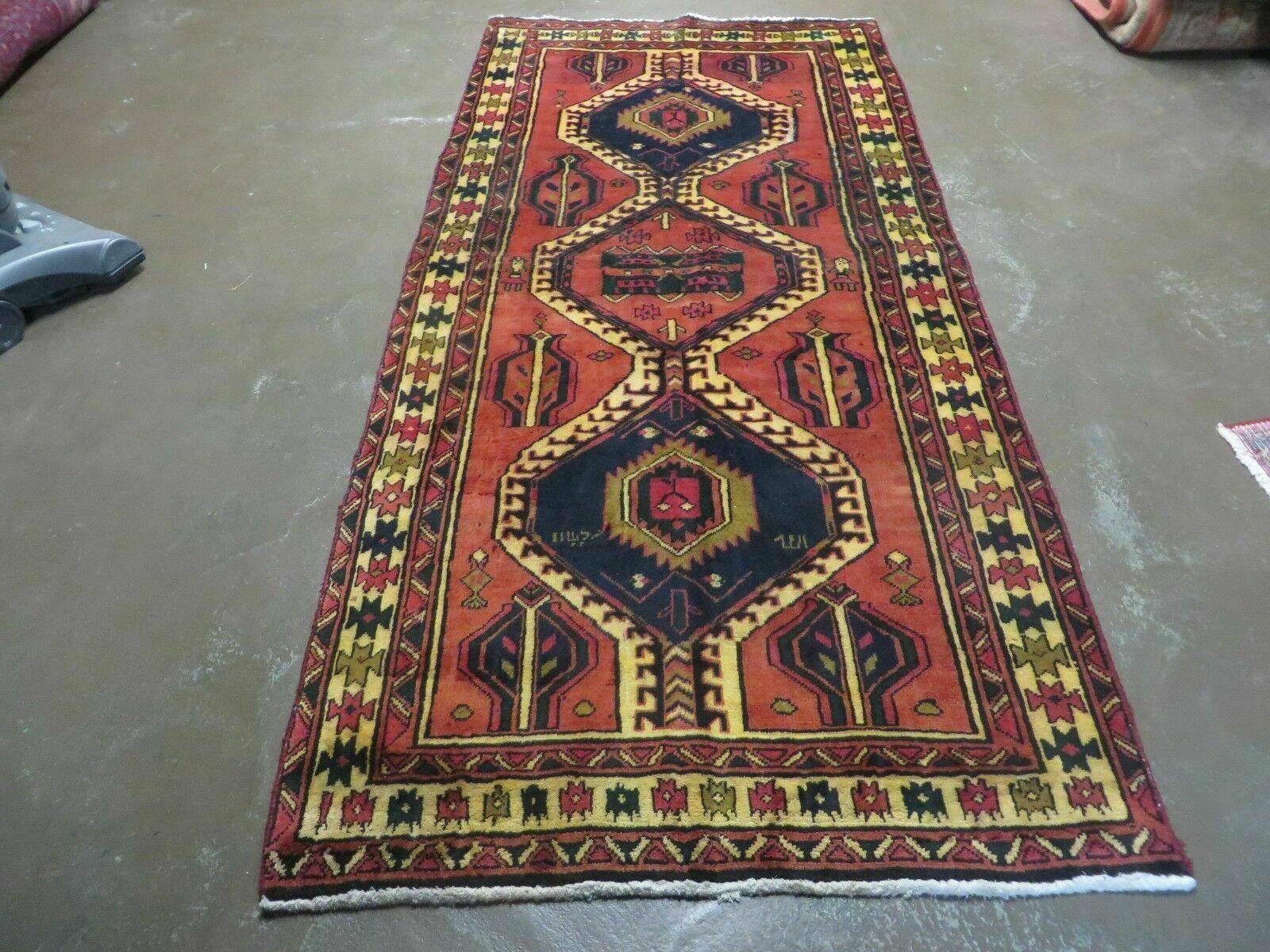 3' 4"X 7' Antique Handmade Turkish Wool Rug Organic #101 - Jewel Rugs