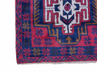 3' X 4' 9" Vintage Handmade Tribal Wool Rug Balouchi Rug Afghan Rug Red Beige - Jewel Rugs