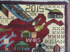 2' X 2'6" Handmade Afghan Balouch Tribal Wool War Rug Gun Tank Helicopter Army Veteran # 153 - Jewel Rugs