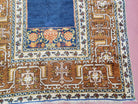 Antique Turkish Anatolian Ghiordes Prayer Rug, Twin Mihrabs, Rare Collectible Oriental Rug, Early 20th Century Prayer Rug, 3'9" x 5'2" - Jewel Rugs