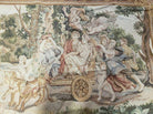 4' 6" X 6' Tapestry French Design Handmade Aubusson Weave Nature One Of A Kind - Jewel Rugs