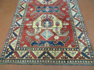 4' X 6' Vintage Handmade Turkish Kazak Pattern Wool Rug Carpet Nice - Jewel Rugs