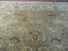 8' X 11' Vintage Handmade Hooked Rug Wool Indian Agra Design Flowers Nice - Jewel Rugs