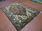 4' X 6' Antique Turkish Rug Handmade Wool Details Carpet Nice - Jewel Rugs