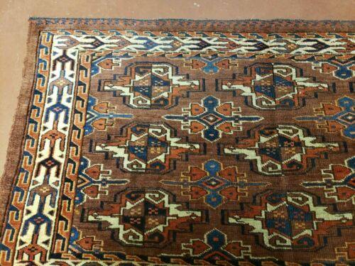 31" X 48" Antique Handmade Yamud Turkoman Yomud Chuval Wool Rug Carpet Nice - Jewel Rugs