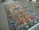 5' X 10' Antique Handmade Turkish Wool Rug Tribal Veg Dye Nice - Jewel Rugs