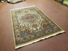 3' 11" X 6' Beshir Wool Power Loomed Rug Herizz Moth Proof Beauty - Jewel Rugs