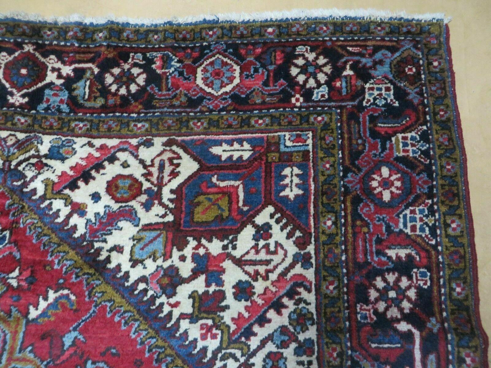 6'6" X 9' Antique Handmade Turkish Wool Rug Nice - Jewel Rugs