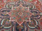 7' X 10' Vintage Handmade India Oriental Floral Hand Knotted Wool Rug Nice - Jewel Rugs