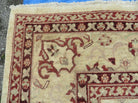 10' X 14' Vintage Hand Knotted Made Indian Agra Wool Rug Vegetable Dyes - Jewel Rugs