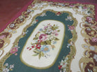 4' X 6' Handmade French Garden Aubusson Savonnerie Design Needlepoint Rug Nice - Jewel Rugs