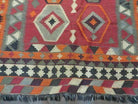 4' X 7' Vintage Turkish Kilim Hand Made Flat Weave Wool Rug Veg Dye Nice - Jewel Rugs