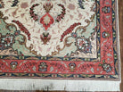 3' 4" X 5' Vintage Handmade Ultra Fine Floral Oriental Turkish Rug Carpet Wow - Jewel Rugs