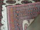 4' X 6' Vintage Handmade Bokhara Turkoman Pakistan Wool Rug Carpet Nice - Jewel Rugs