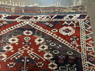 4' X 4' 4" Antique Handmade Turkish Oriental Bergema Wool Veg Dyes Tribal Collectible Rug - Jewel Rugs