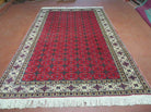 6' X 10' Vintage Handmade Turkish Sevas Kayseri Wool Rug Carpet Nice - Jewel Rugs