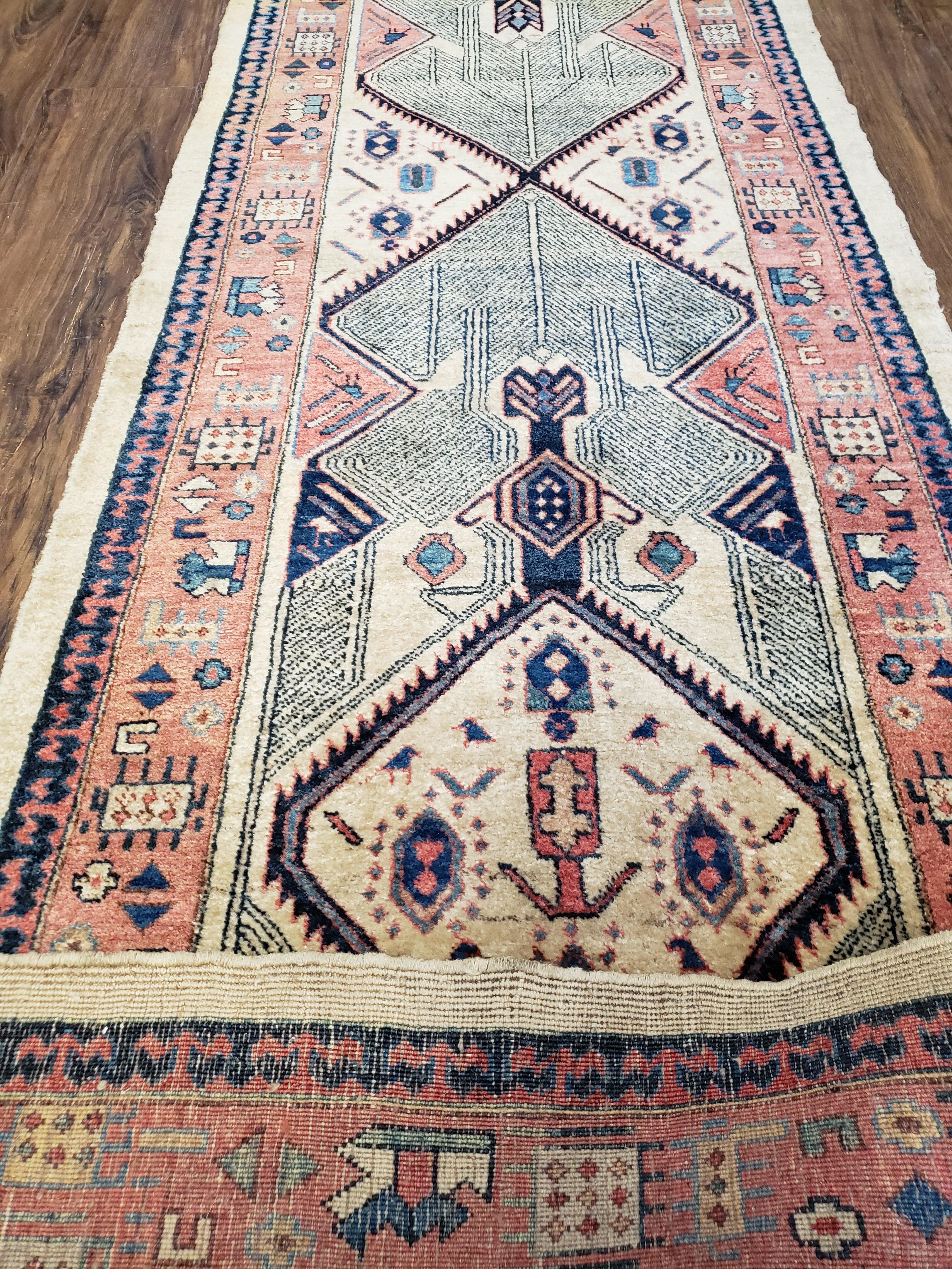 3' X 12' 2" Antique Handmade Turkish Wool Oriental Rug Runner Carpet Camel Hair - Jewel Rugs